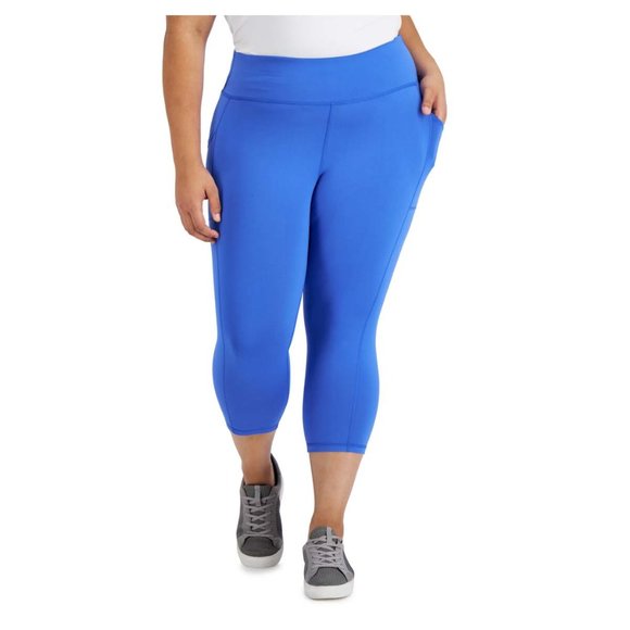 New ID IDEOLOGY Plus Size Cropped Leggings - Picture 1 of 2